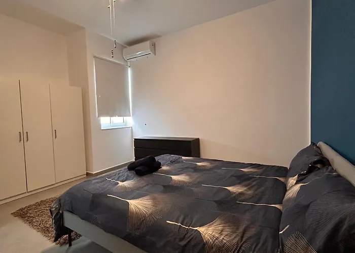 Qawra Penthouse 4person Ac+wifi Daire